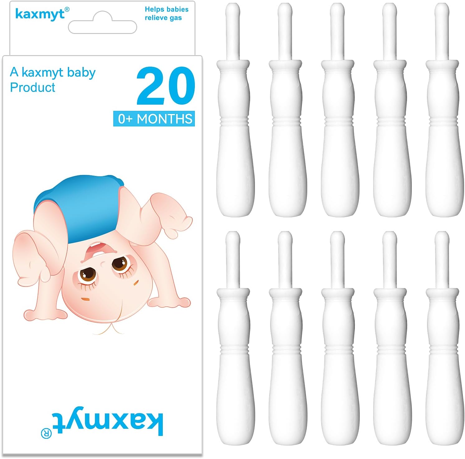 Kaxmyt Gas and Colic Reliever for babies front packaging view