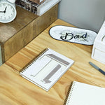 Collective Home Monogram Notebook spine and side profile