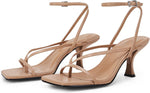 PiePieBuy square open toe sandals sole view