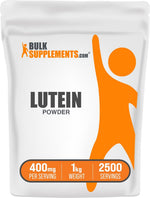 BulkSupplements Lutein Powder 500 grams bulk packaging seal verification