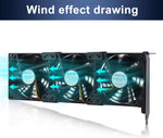 Wathai cooling fan unit showing power connector cable options