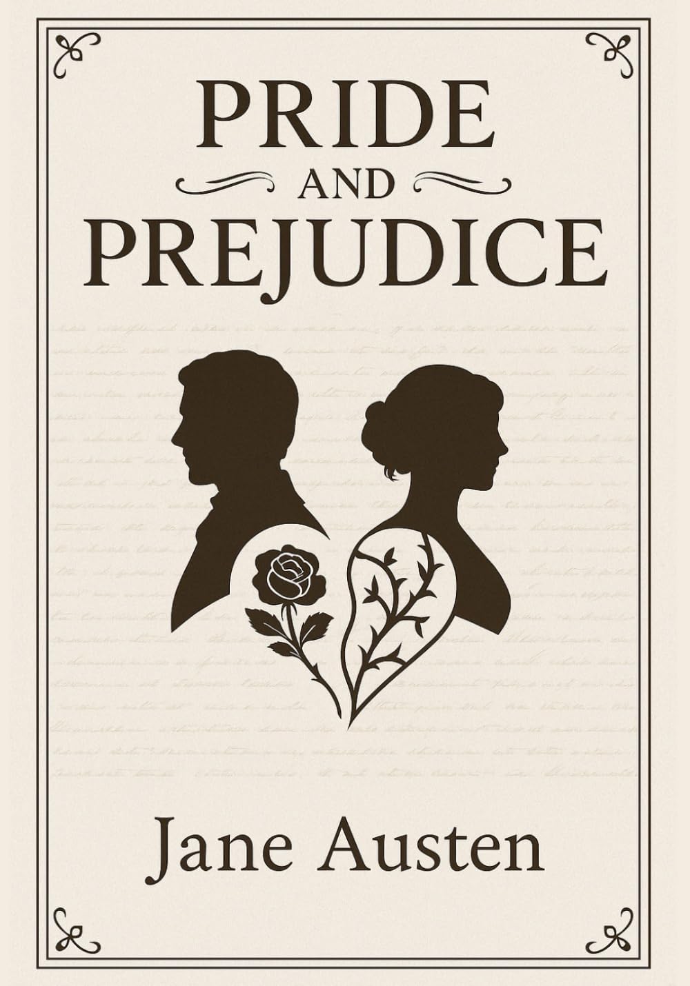 Pride and Prejudice (Large Print Edition): A timeless love story of wit manners misunderstandings and unexpected attraction set against the backdrop of English country society in the 19th century - Image 1