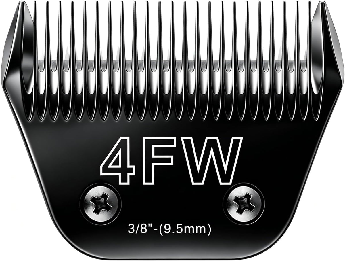 2PCS 7FC Blades Dog Grooming Blades Compatible with Andis Dog Clippers Blades,Dog Clipper Blades Compatible with Oster A5,Wahl km10 Dog Clippers for Animal Dog Cat Horse - Image 11
