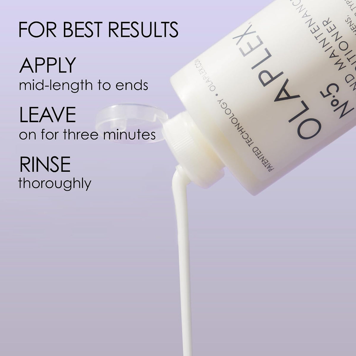 Olaplex conditioner pump bottle for professional hair care