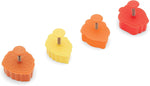 Fox Run spring-loaded plunger mechanism detail on cookie cutter