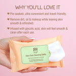 Pixi Beauty exfoliating cleansing cloths pack of thirty wipes for glowing skin