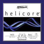 D'Addario Helicore Orchestral Bass Single C (Extended E) String, 3/4 Scale, Medium Tension - Image 10
