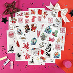 Decorative Lunar New Year gift stickers for women and men