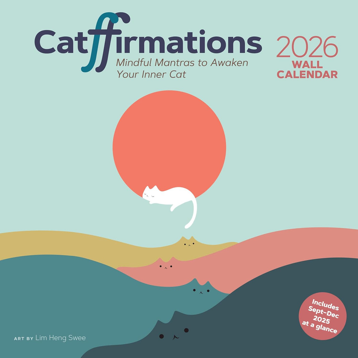 Catffirmations 2026 Wall Calendar - Image 1