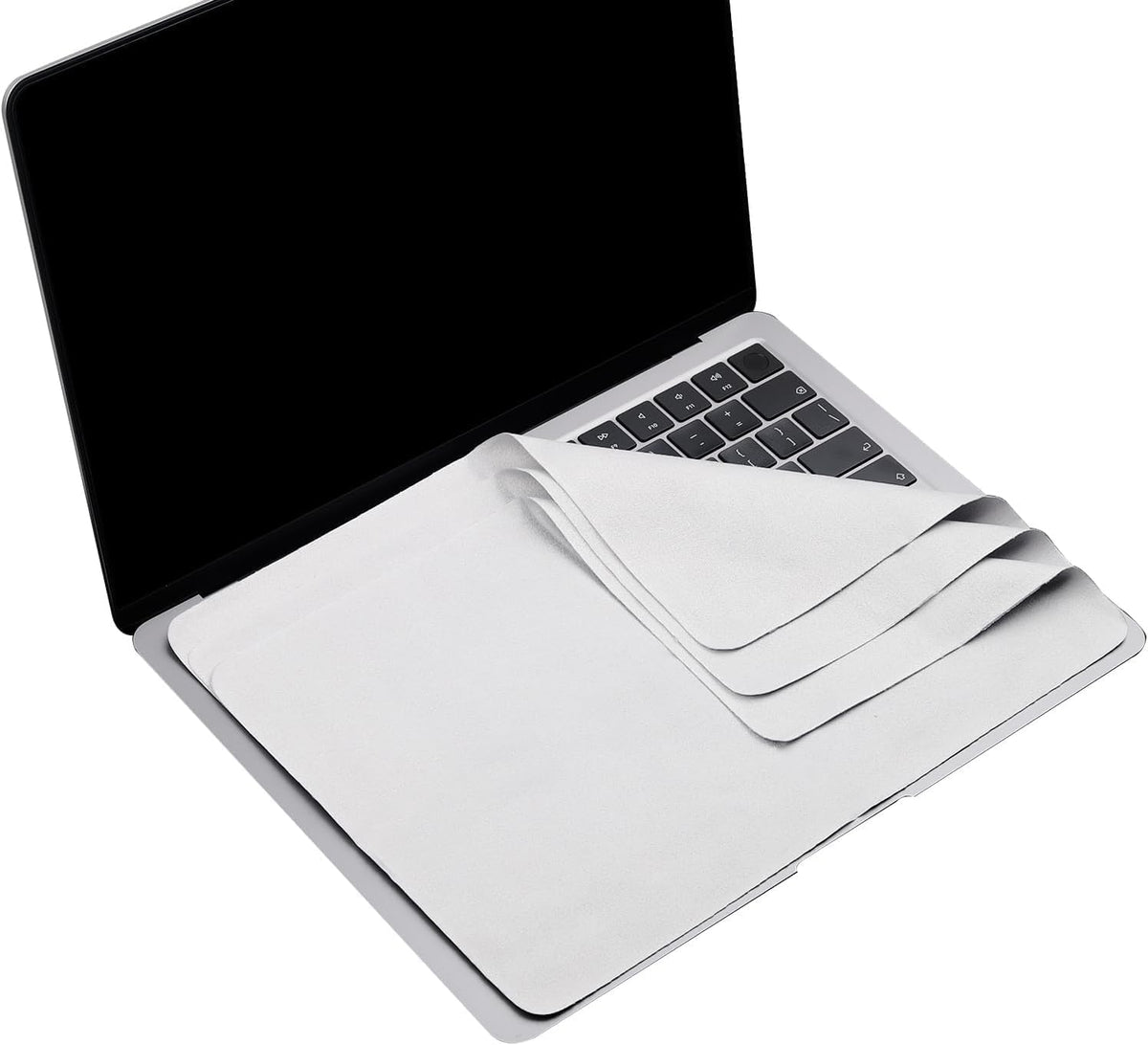 2 Pack Microfiber Liner Cleaning Cloth Screen Keyboard Imprint Protection for MacBook Neo/Pro/Air 13" 14" (2018-2026), MacBook Neo 13/MacBook Air 13 M4 M3 M2 M1/MacBook Pro 14 (M5- M1) Accessories - Image 14