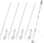 Cefrank LED bookcase light front view showcasing V-shape slim design