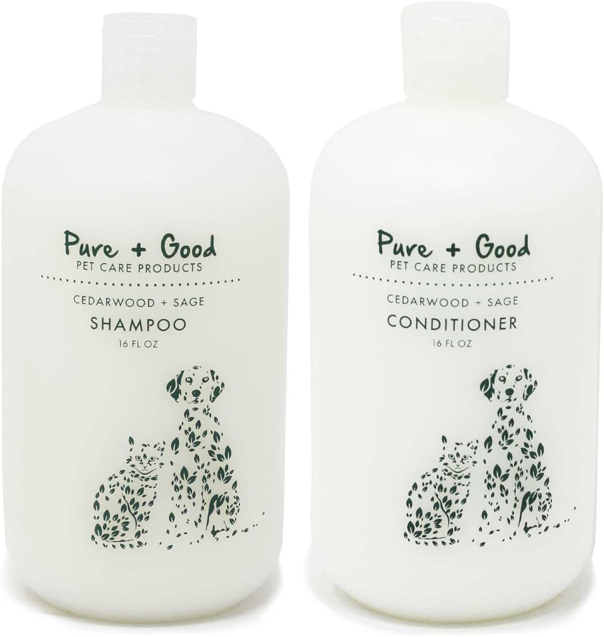 Pure + Good - Shampoo and Conditioner Set, Formulated for All Pets, Gentle and Cleansing, Made in The USA, Cruelty Free, 16 fl oz (Flea + Tick) - Image 9