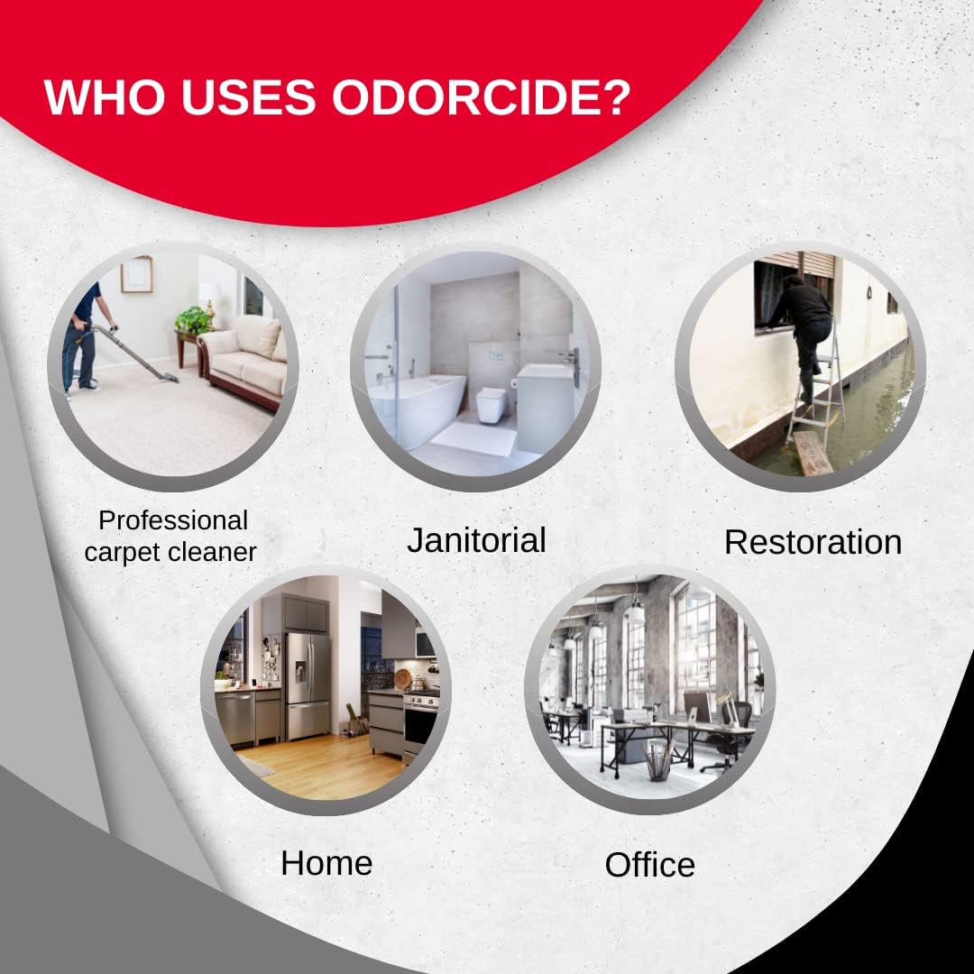 Odorcide 210 non enzymatic odor neutralizer concentrate packaging detail