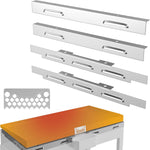 Tailgriller wind guard front view for 36 inch griddle