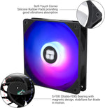 Thermalright 120mm computer case cooler fan blade design