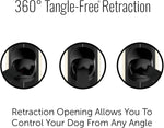 Integrated waste bag storage compartment on TUG dog leash handle