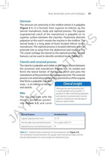 Table of contents showcasing chapters on upper limb, thorax, and abdomen