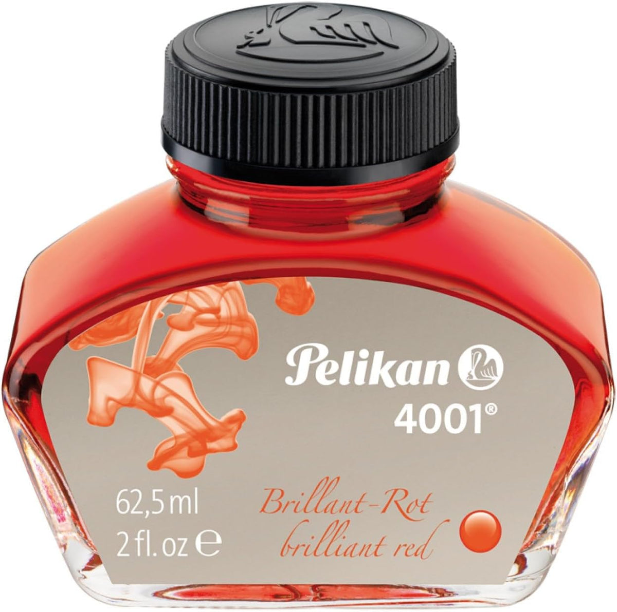 Pelikan 4001 liquid ink color swatch on paper