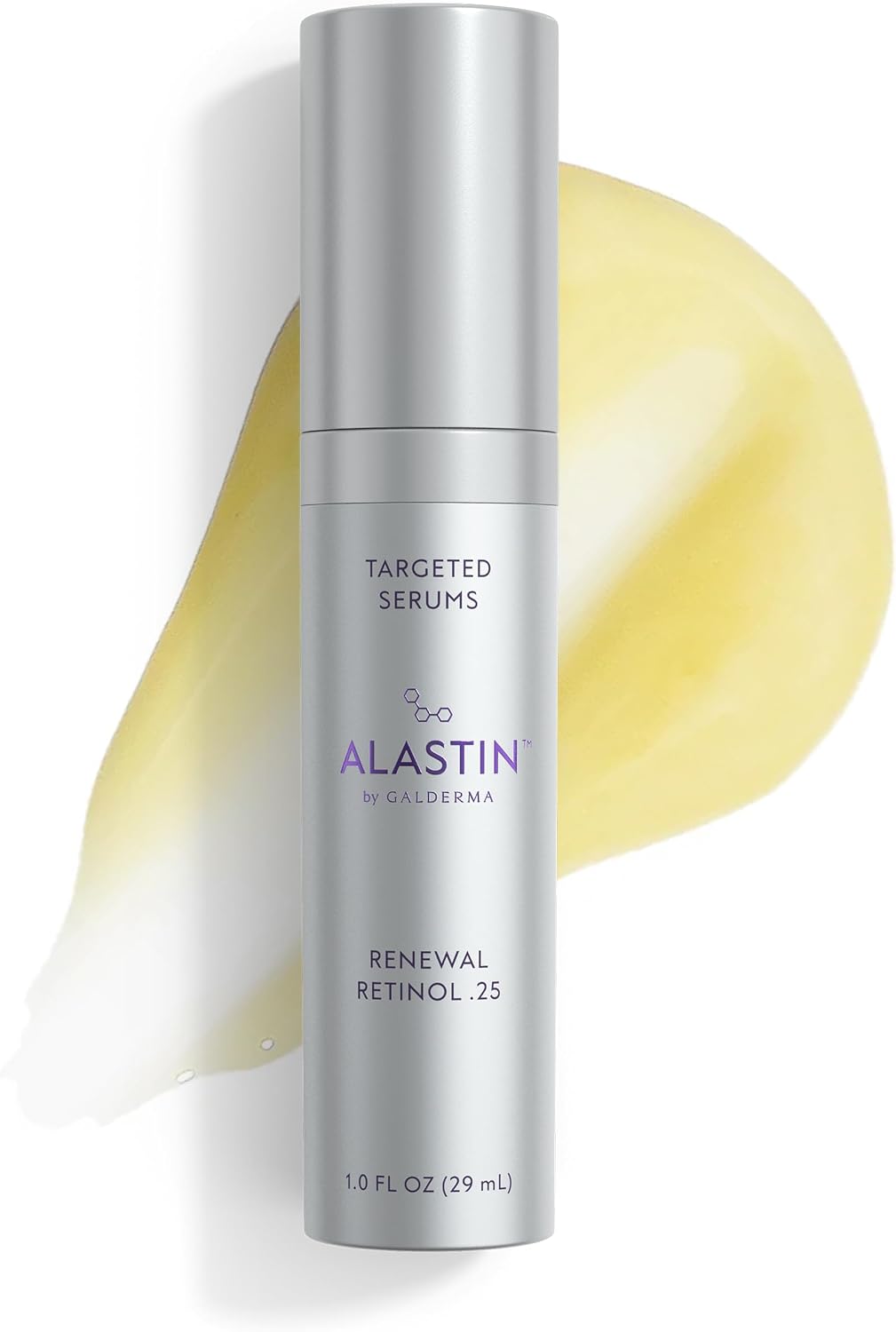 Alastin Skincare Renewal Retinol Serum front view bottle and packaging