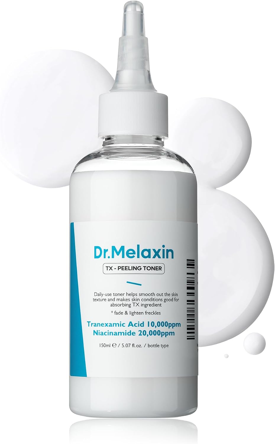 Dr. Melaxin TX Peeling Toner bottle front view