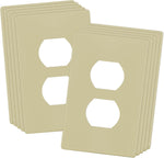 ENERLITES 20 Pack Oversized Duplex Outlet Covers, Jumbo Wall Plate, White | Over-size 1-gang 5.5" x 3.5", hide gaps/holes/wall damage, unbreakable polycarbonate, UL Listed, easy to install - Image 13