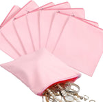 Sanwuta 8 Pcs Zippered Silver Storage Bags Anti Tarnish Silver Pouches Keeper Jewelry Storage Protector Bags(7.9 x 7.9 Inch,Black) - Image 11