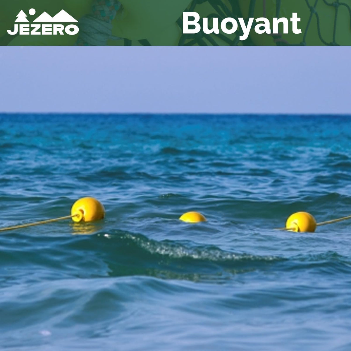 Jezero closed cell foam float side profile