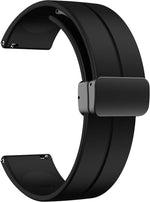 LYSMVIVI magnetic silicone watch band front view