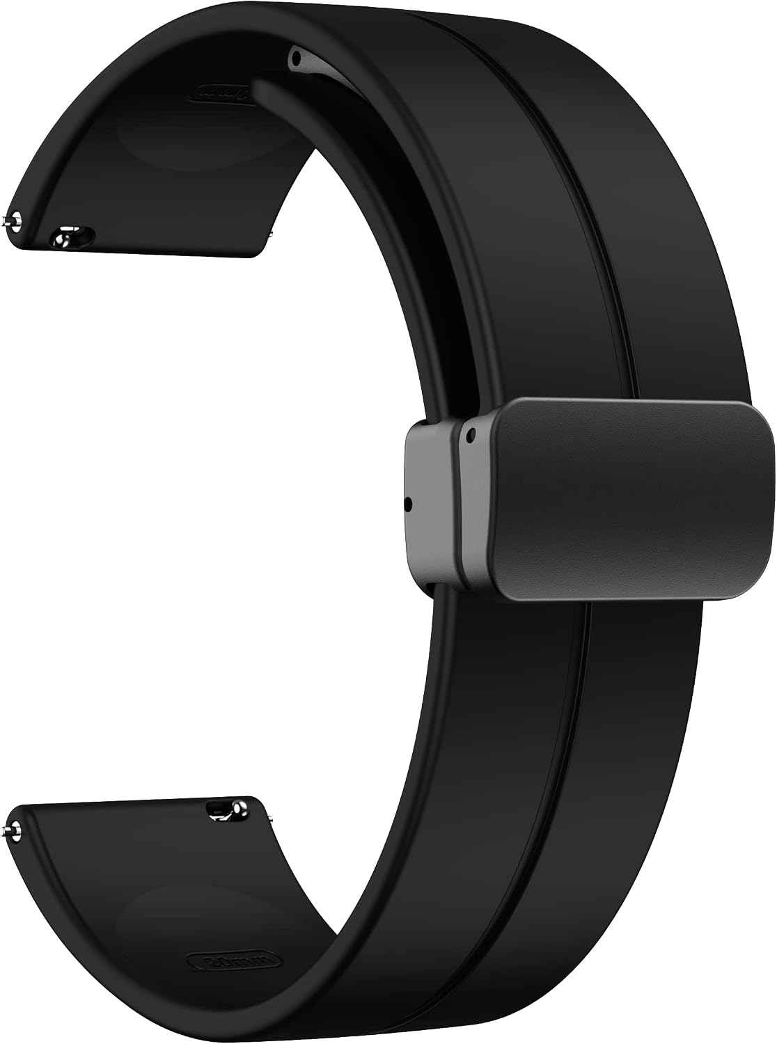 LYSMVIVI magnetic silicone watch band front view
