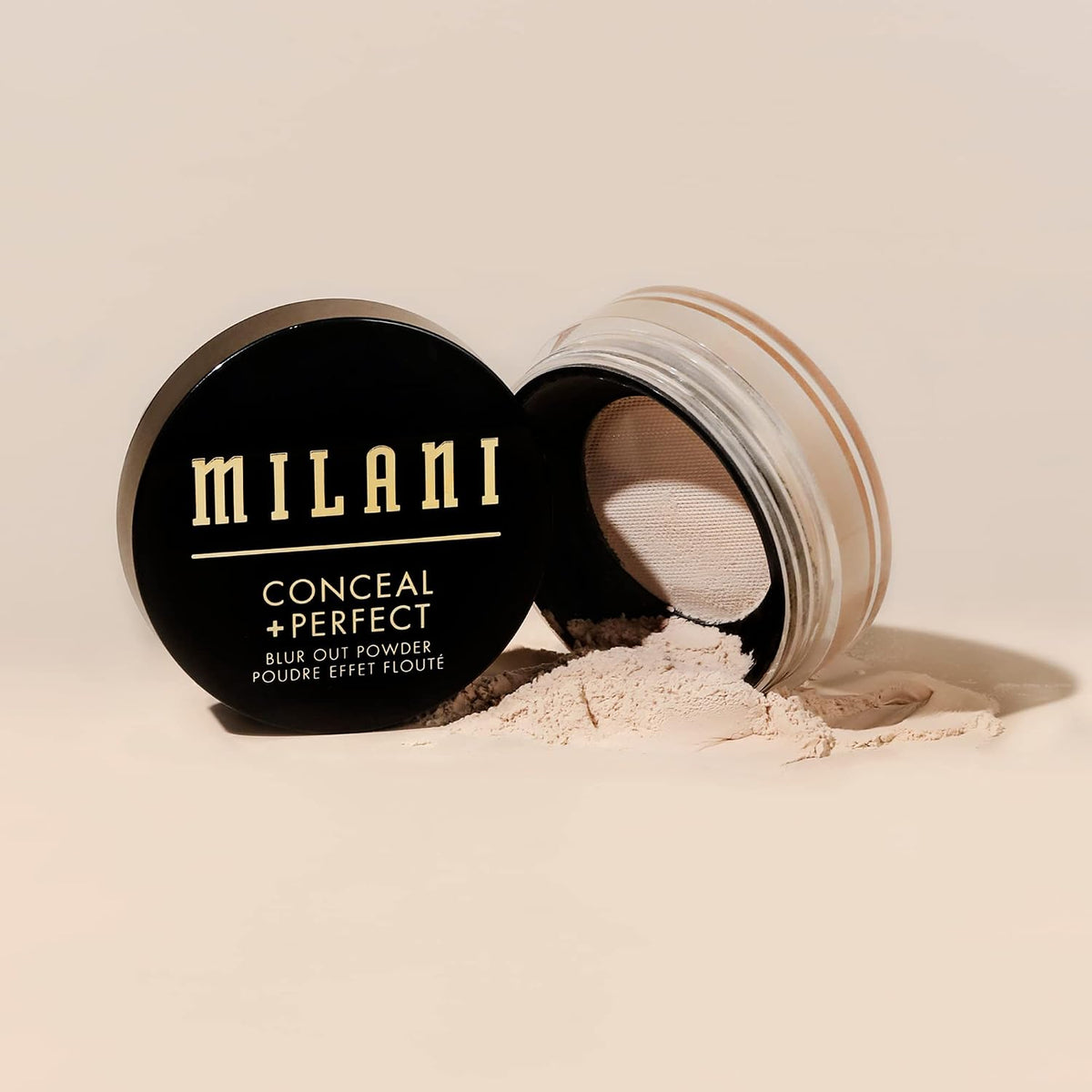 Milani charcoal setting spray mist application