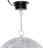 CCGGAD disco ball motor front view rotating spinner