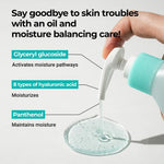 Derma B AC Control Body Wash lifestyle shower setting