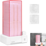 Aukiron automatic cotton pad holder front view organizer