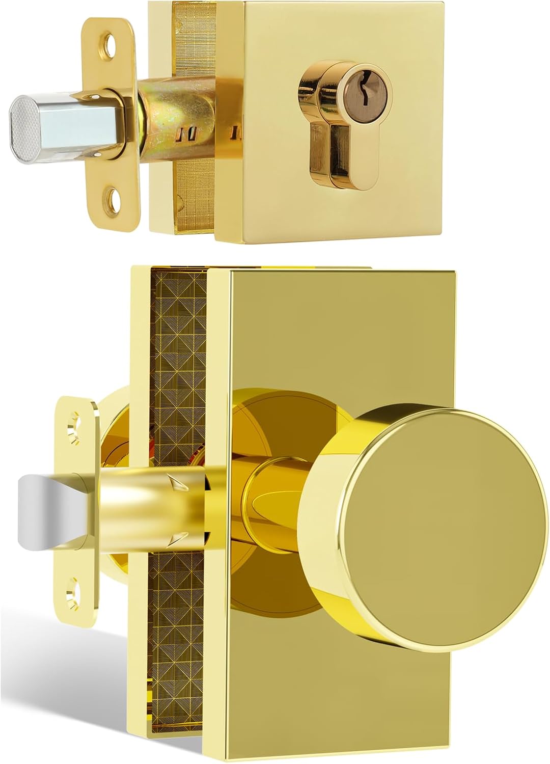 Hiemey adjustable backset latch mechanism and parts