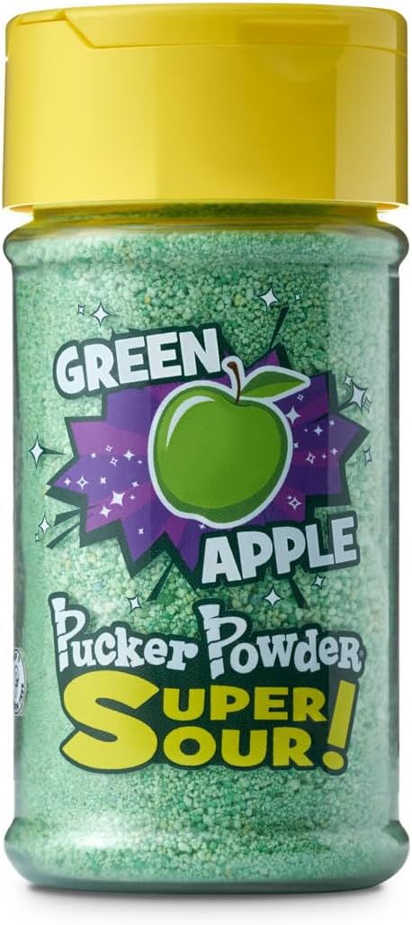 Four pack sour dessert topping assortment including lemonade and blue raspberry