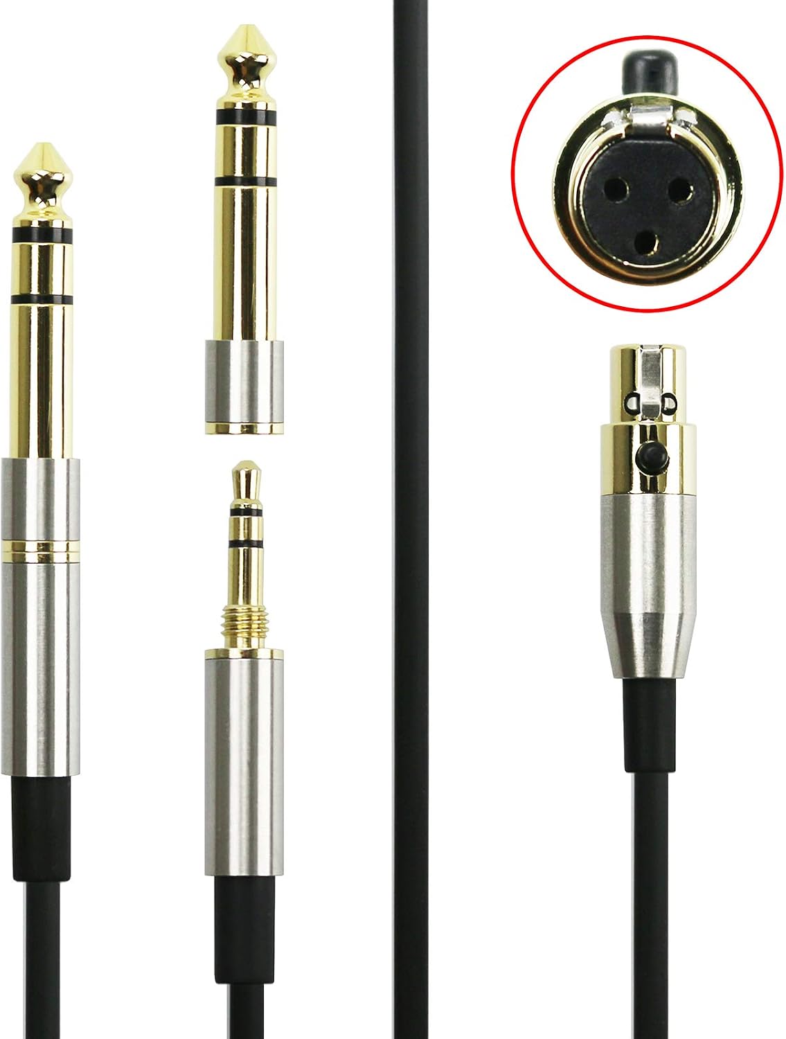 NewFantasia audio cable with 6.35mm adapter