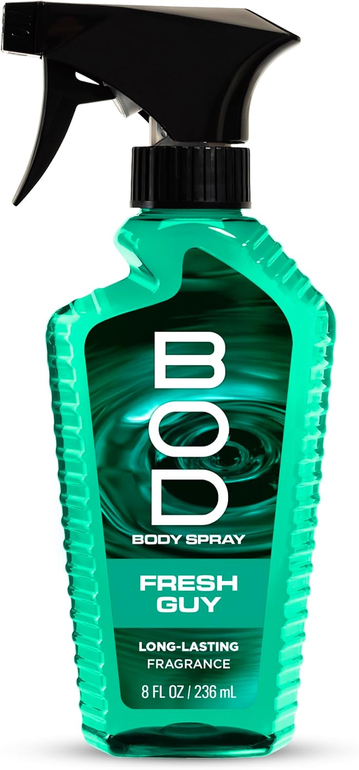 BOD man Fragrance Body Spray, Fresh Guy, 8 fl oz - Image 1