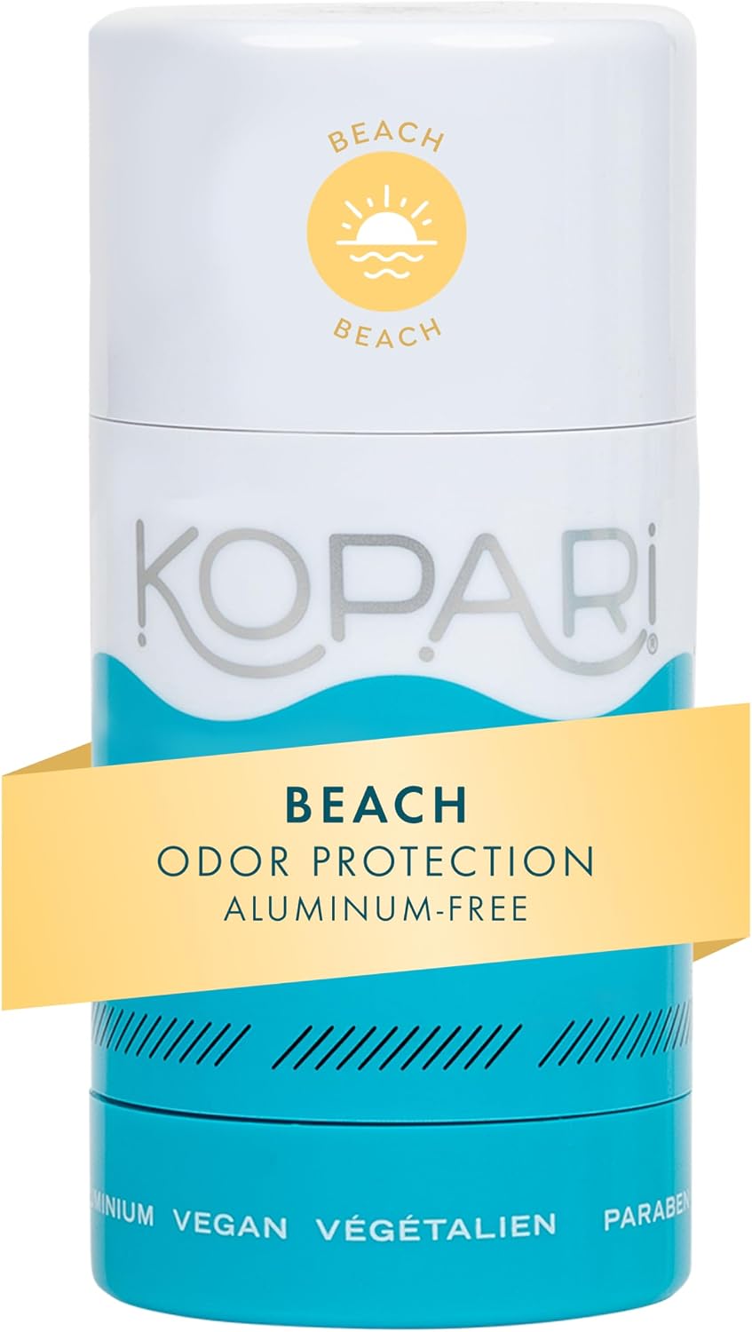Kopari Aluminum Free Coconut Deodorant, Plant-Based Formula, No Aluminum, Parabens or Baking Soda, Everyday Odor Protection, Driftwood Charcoal, 1 Pack - Image 13