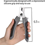 Tpotato pet grooming tool featuring one-click slide lock for safety