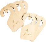 Packaging and complete set of wooden baby dividers