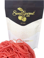 SweetGourmet Strawberry Dutch Licorice Laces | Bulk Candy | 1 Pound - Image 10