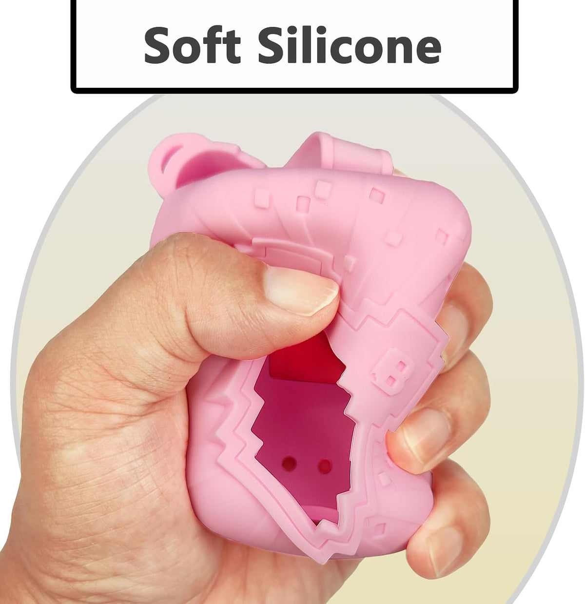 Side profile view of the dual layer protection set