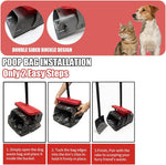 WuzoClean authentic USA imported dog accessories packaging components layout.