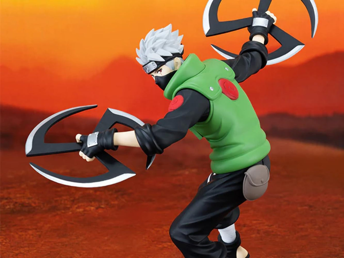 Banpresto Hatake Kakashi Narutop99 figure packaging box display