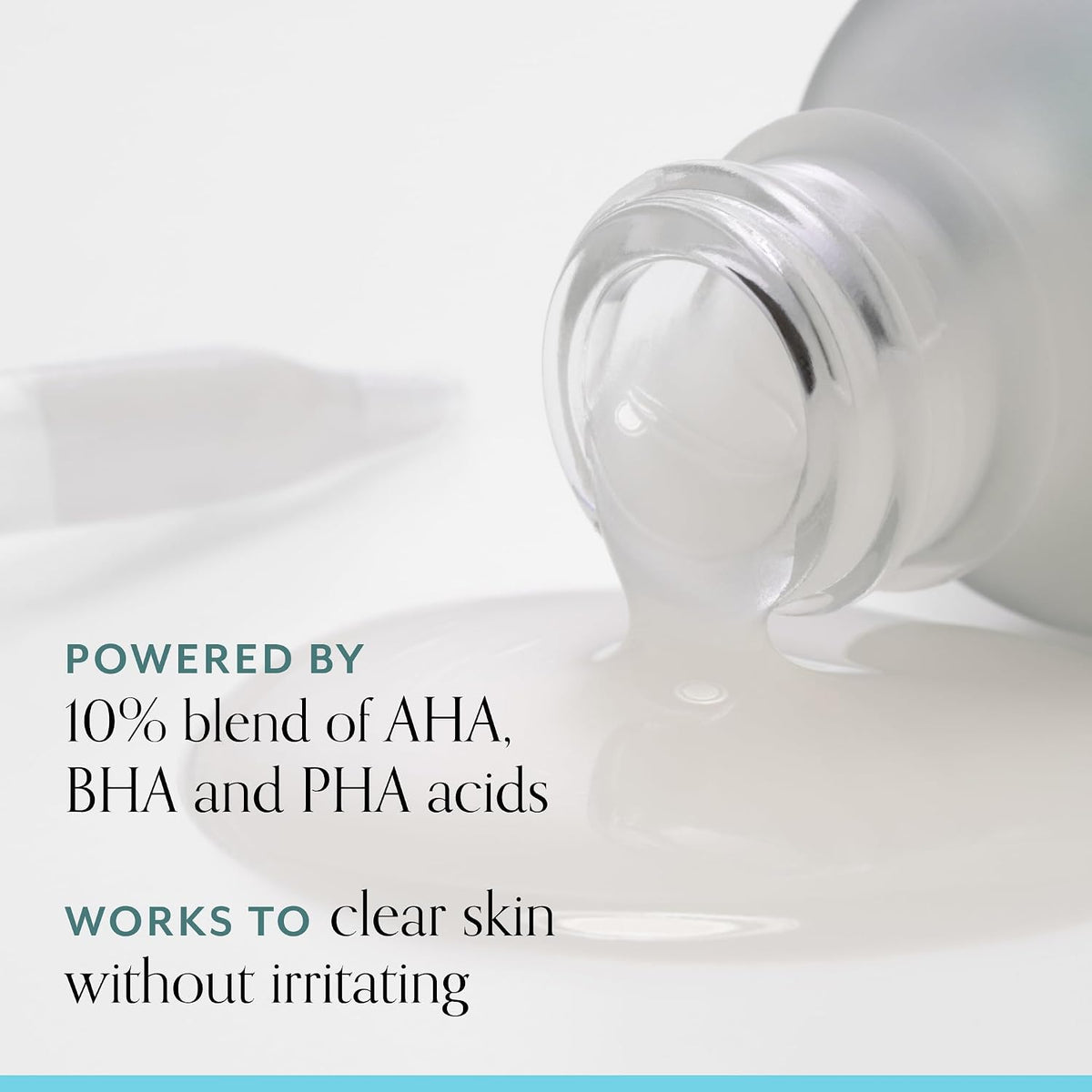 Close up of Bliss Clear Genius cleanser texture
