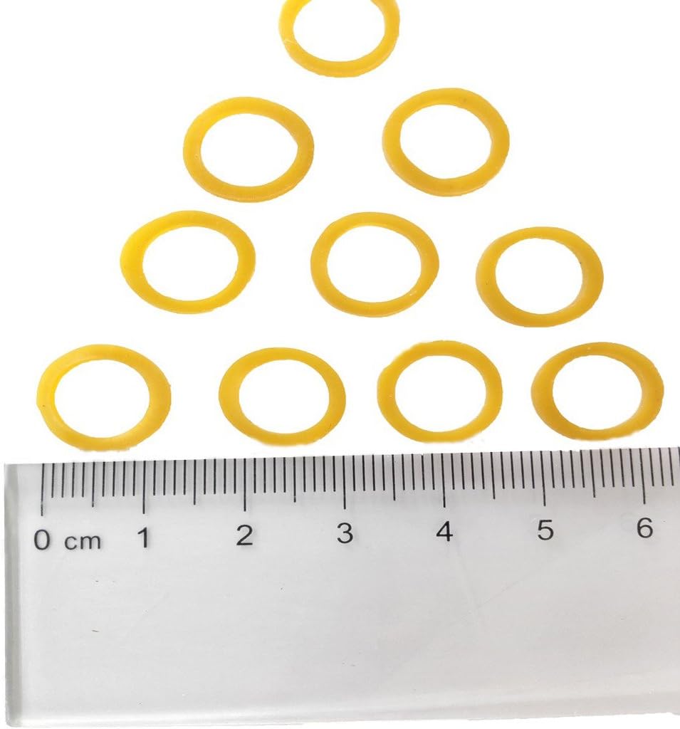 Pet Show 1000pcs 10mm dog hair rubber bands front view