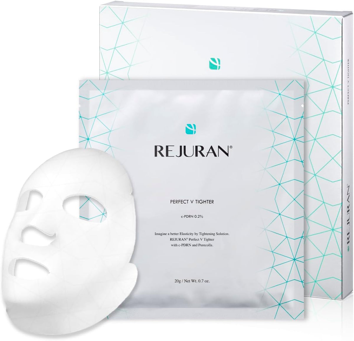 Rejuran Perfect V Tighter Dual-Sheet Lifting Mask front view
