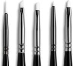 Angelus 5 piece brush set ergonomic handles display