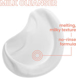 Texture of Avène Gentle Milk Cleanser for sensitive skin