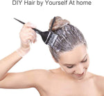 Hulless professional hair coloring brushes for home DIY use